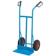 Carrello portapacchi con ruote pneumatiche